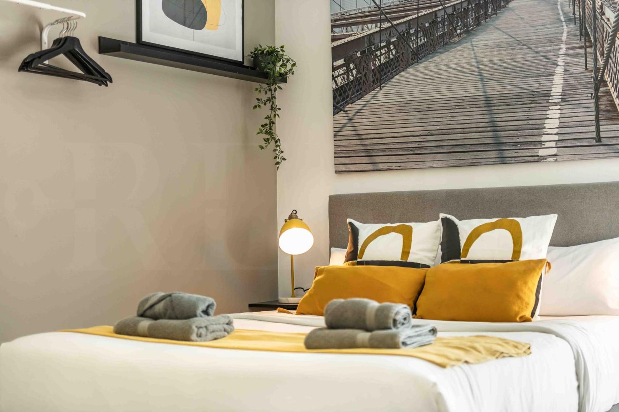 Modern Studio With Private Rooftop Terrace By Rems Málaga Exterior foto