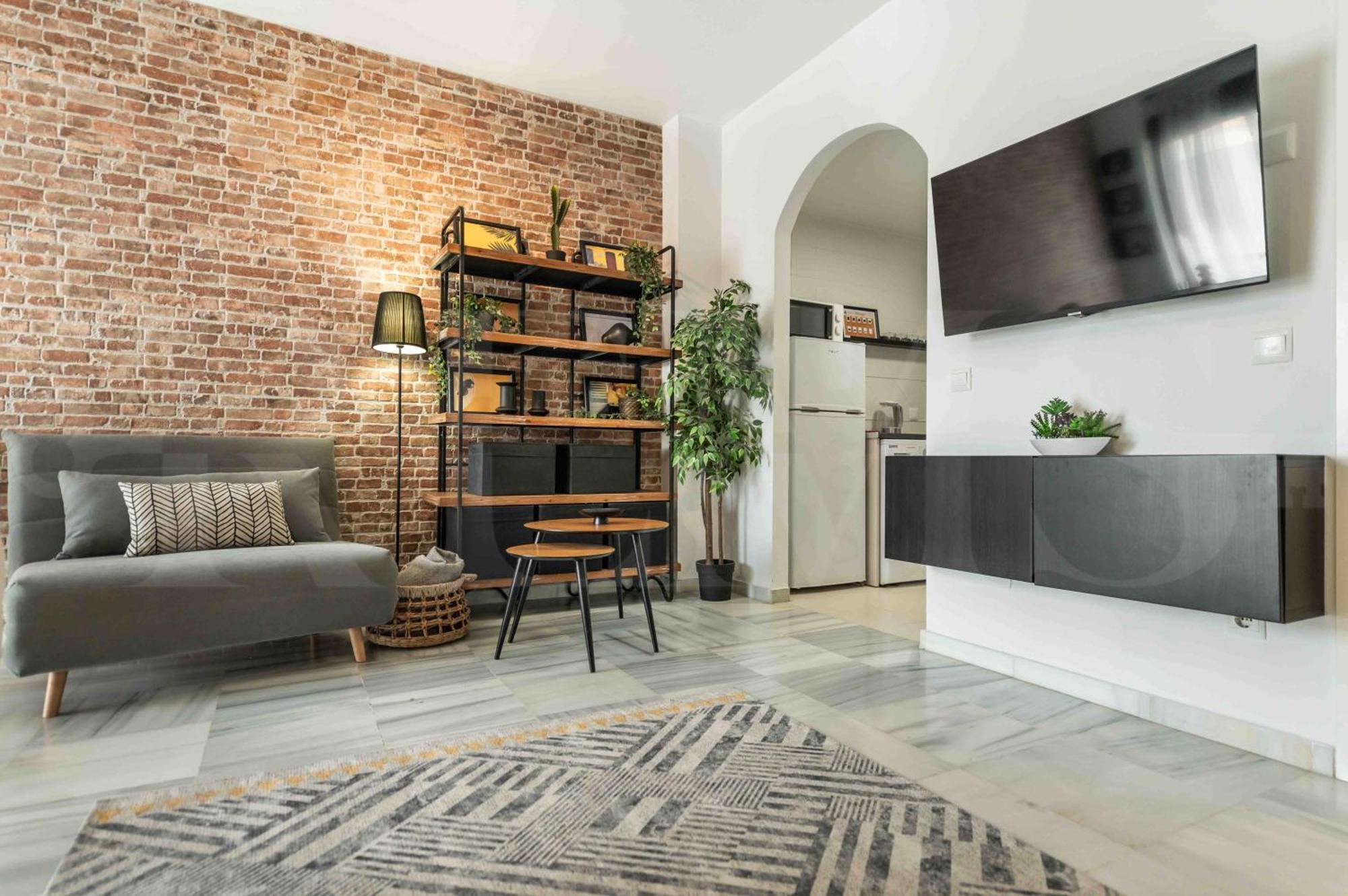 Modern Studio With Private Rooftop Terrace By Rems Málaga Exterior foto